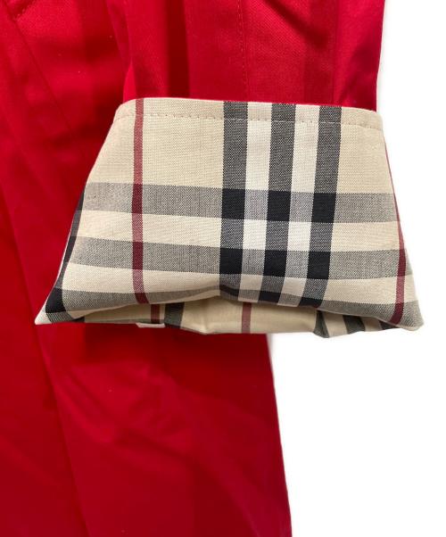 BURBERRY LONDON（バーバリーロンドン）BURBERRY LONDON (バーバリーロンドン) シングルコート レッド サイズ:Lの古着・服飾アイテム