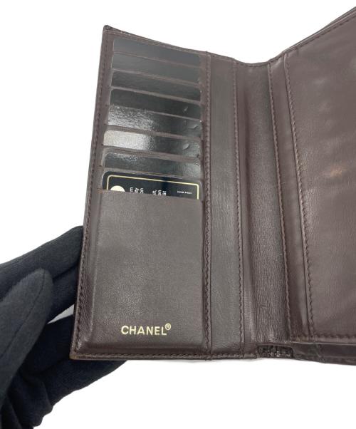 CHANEL（シャネル）CHANEL (シャネル) 長財布 ブラウンの古着・服飾アイテム