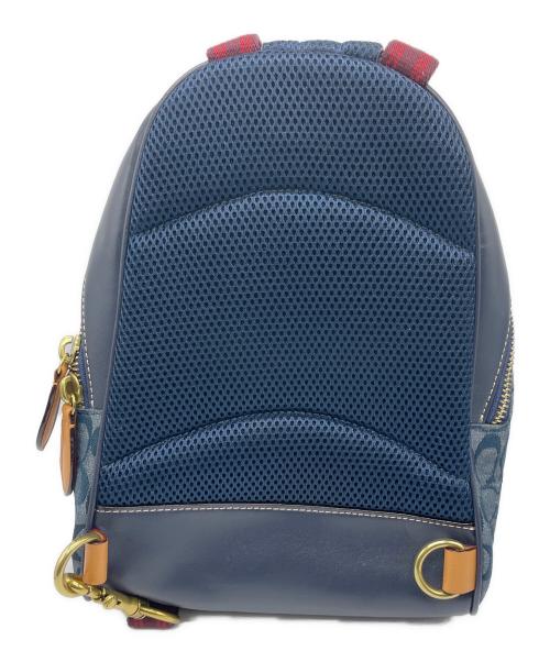 COACH（コーチ）COACH (コーチ) ボディーバッグ ネイビーの古着・服飾アイテム