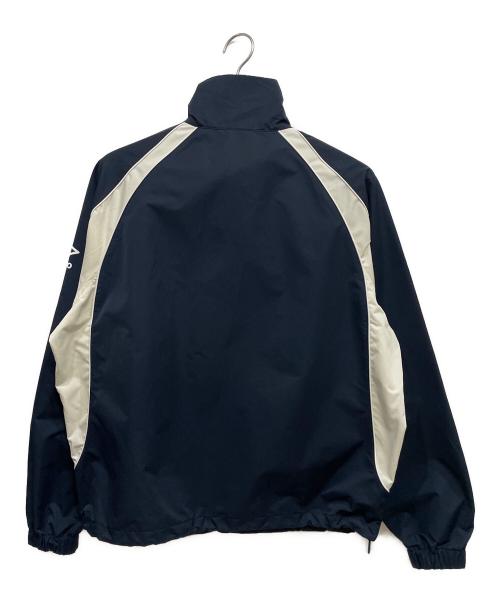9090（9090）9090 (9090) UMBRO (アンブロ) エンブレムナイロンジャケット ネイビー サイズ:Lの古着・服飾アイテム