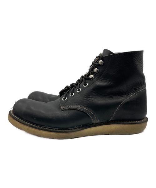 RED WING（レッドウィング）RED WING (レッドウィング) 編上げブーツ ブラック サイズ:SIZE 9の古着・服飾アイテム