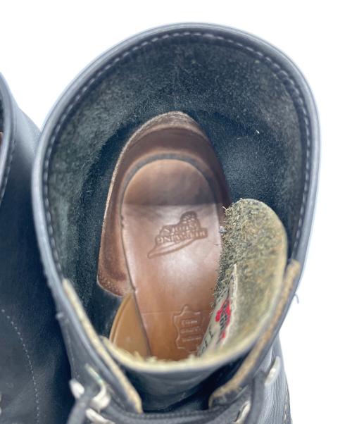 RED WING（レッドウィング）RED WING (レッドウィング) 編上げブーツ ブラック サイズ:SIZE 9の古着・服飾アイテム