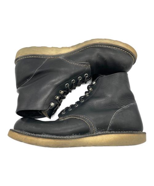 RED WING（レッドウィング）RED WING (レッドウィング) 編上げブーツ ブラック サイズ:SIZE 9の古着・服飾アイテム