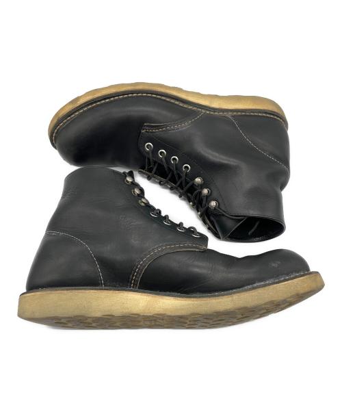 RED WING（レッドウィング）RED WING (レッドウィング) 編上げブーツ ブラック サイズ:SIZE 9の古着・服飾アイテム