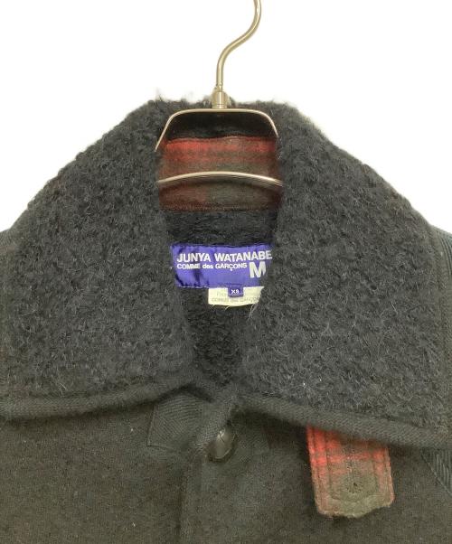 COMME des GARCONS（コムデギャルソン）COMME des GARCONS (コムデギャルソン) JUNYA WATANABE MAN (ジュンヤワタナベマン) コート ブラック サイズ:XSの古着・服飾アイテム