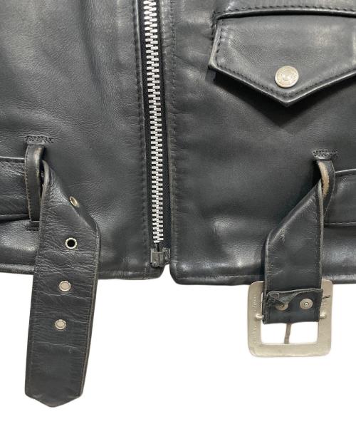 Schott（ショット）Schott (ショット) ダブルライダースジャケット ブラック サイズ:34の古着・服飾アイテム