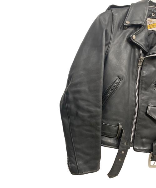 Schott（ショット）Schott (ショット) ダブルライダースジャケット ブラック サイズ:34の古着・服飾アイテム