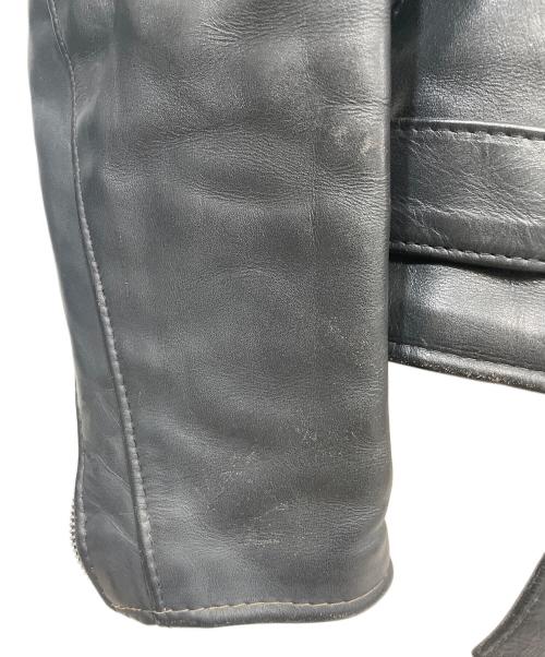Schott（ショット）Schott (ショット) ダブルライダースジャケット ブラック サイズ:34の古着・服飾アイテム