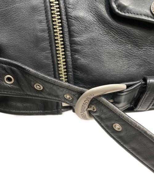 HARLEY-DAVIDSON（ハーレーダビッドソン）HARLEY-DAVIDSON (ハーレーダビッドソン) レザーライダースジャケット ブラック サイズ:Mの古着・服飾アイテム