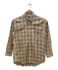 BURBERRY LONDON（バーバリーロンドン）の古着「長袖シャツ」｜ベージュ
