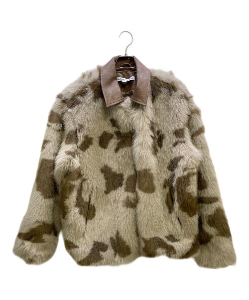 Jaded London（ジェイデッドロンドン）jaded london (ジェイデッドロンドン) フェイクファージャケット ブラウン サイズ:Mの古着・服飾アイテム