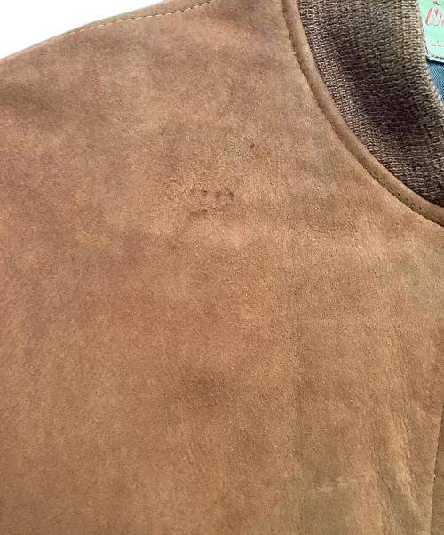 LEATHER GARMENT（レザー ガーメント）LEATHER GARMENT (レザー ガーメント) シングルライダースジャケット ブラウン サイズ:記載なしの古着・服飾アイテム