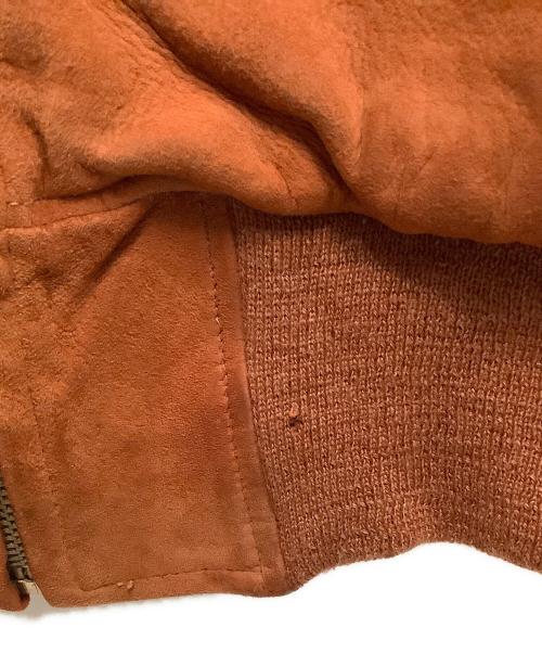 LEATHER GARMENT（レザー ガーメント）LEATHER GARMENT (レザー ガーメント) シングルライダースジャケット ブラウン サイズ:記載なしの古着・服飾アイテム