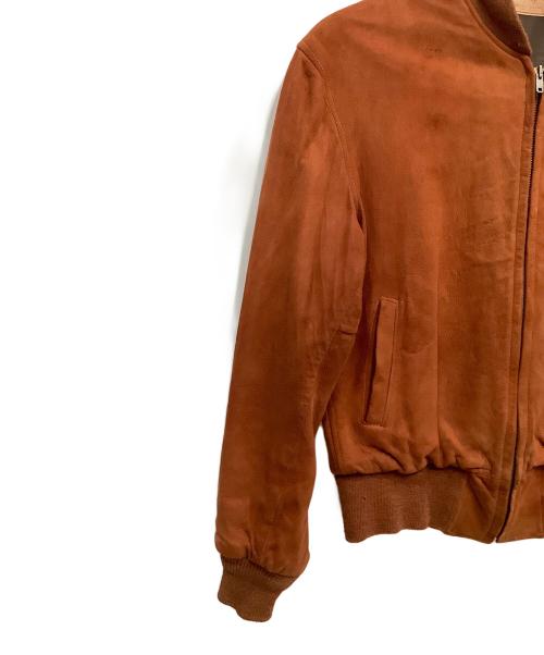 LEATHER GARMENT（レザー ガーメント）LEATHER GARMENT (レザー ガーメント) シングルライダースジャケット ブラウン サイズ:記載なしの古着・服飾アイテム
