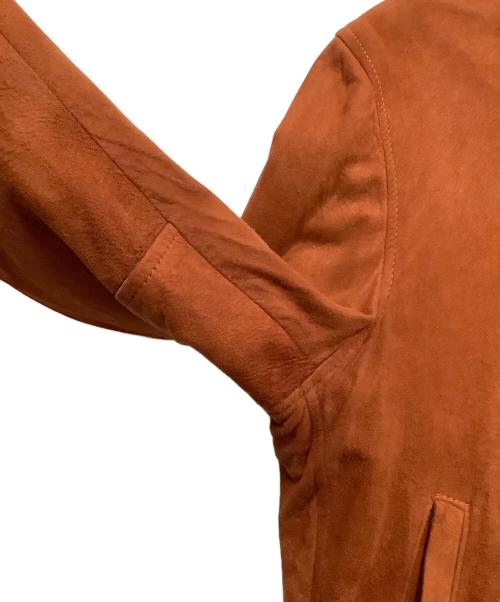 LEATHER GARMENT（レザー ガーメント）LEATHER GARMENT (レザー ガーメント) シングルライダースジャケット ブラウン サイズ:記載なしの古着・服飾アイテム