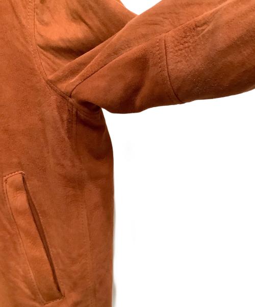LEATHER GARMENT（レザー ガーメント）LEATHER GARMENT (レザー ガーメント) シングルライダースジャケット ブラウン サイズ:記載なしの古着・服飾アイテム