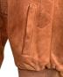 中古・古着 LEATHER GARMENT (レザー ガーメント) シングルライダースジャケット ブラウン サイズ:記載なし：10000円