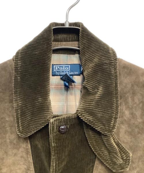 POLO RALPH LAUREN（ポロ・ラルフローレン）POLO RALPH LAUREN (ポロ・ラルフローレン) コーデュロイジャケット ブラウン サイズ:Lの古着・服飾アイテム