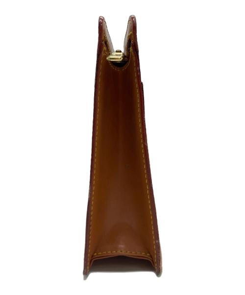 LOUIS VUITTON（ルイ ヴィトン）LOUIS VUITTON (ルイ ヴィトン) エピ ポシェット・オム キャメルの古着・服飾アイテム