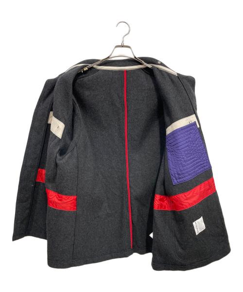 BRU NA BOINNE（ブルーナボイン）BRU NA BOINNE (ブルーナボイン) ウールジャケット グレー サイズ:Lの古着・服飾アイテム