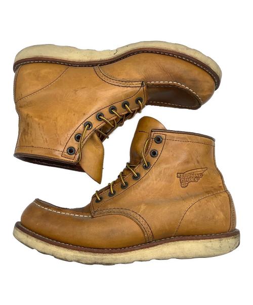 RED WING（レッドウィング）RED WING (レッドウィング) ブーツ ブラウン サイズ:SIZE 9　1/2の古着・服飾アイテム