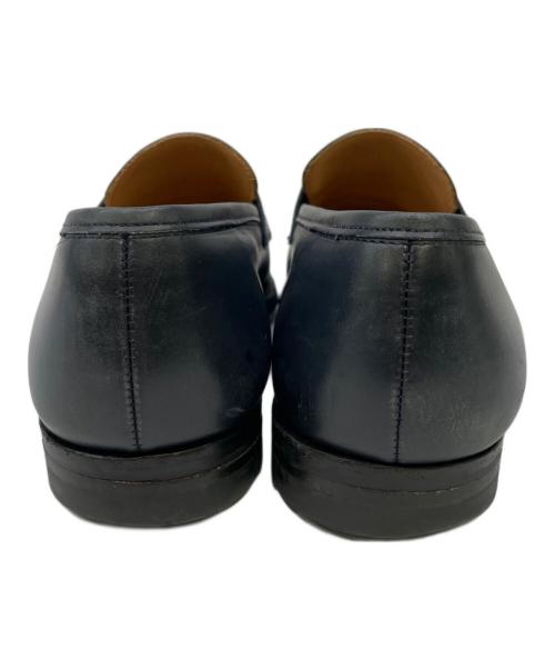 Crockett & Jones（クロケット＆ジョーンズ）Crockett & Jones (クロケット＆ジョーンズ) UNITED ARROWS (ユナイテッドアローズ) コインローファー ネイビー サイズ:7 1/2 Eの古着・服飾アイテム