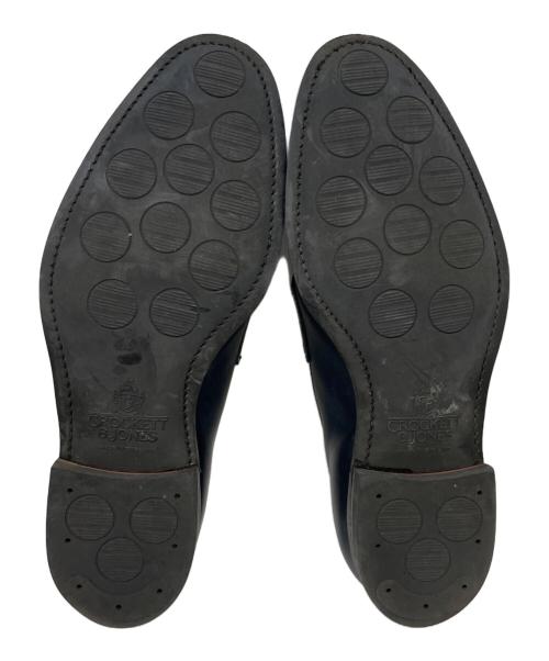 Crockett & Jones（クロケット＆ジョーンズ）Crockett & Jones (クロケット＆ジョーンズ) UNITED ARROWS (ユナイテッドアローズ) コインローファー ネイビー サイズ:7 1/2 Eの古着・服飾アイテム