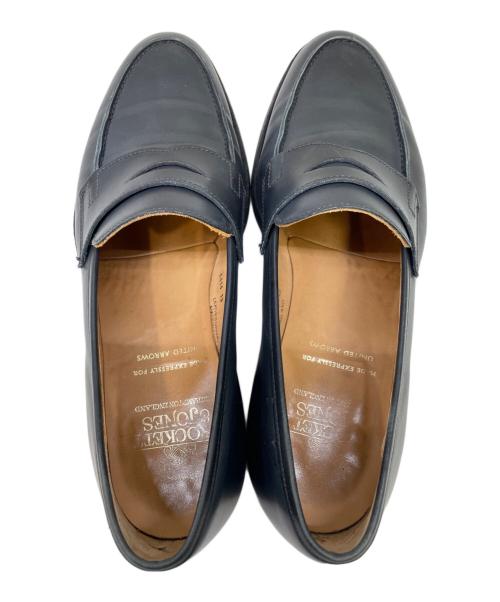 Crockett & Jones（クロケット＆ジョーンズ）Crockett & Jones (クロケット＆ジョーンズ) UNITED ARROWS (ユナイテッドアローズ) コインローファー ネイビー サイズ:7 1/2 Eの古着・服飾アイテム