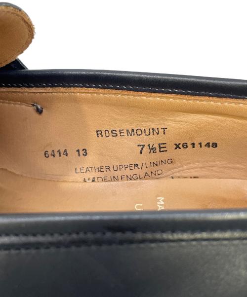Crockett & Jones（クロケット＆ジョーンズ）Crockett & Jones (クロケット＆ジョーンズ) UNITED ARROWS (ユナイテッドアローズ) コインローファー ネイビー サイズ:7 1/2 Eの古着・服飾アイテム