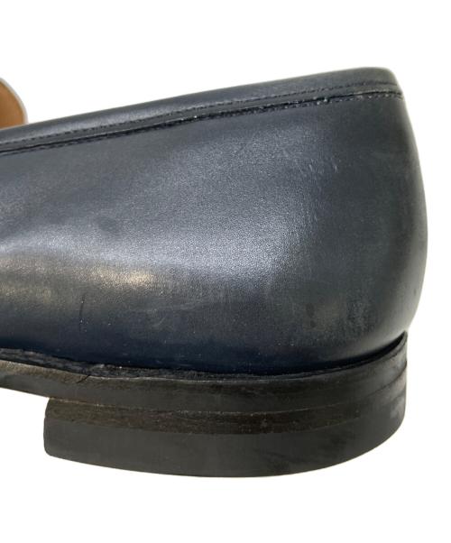 Crockett & Jones（クロケット＆ジョーンズ）Crockett & Jones (クロケット＆ジョーンズ) UNITED ARROWS (ユナイテッドアローズ) コインローファー ネイビー サイズ:7 1/2 Eの古着・服飾アイテム