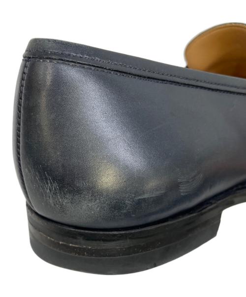 Crockett & Jones（クロケット＆ジョーンズ）Crockett & Jones (クロケット＆ジョーンズ) UNITED ARROWS (ユナイテッドアローズ) コインローファー ネイビー サイズ:7 1/2 Eの古着・服飾アイテム