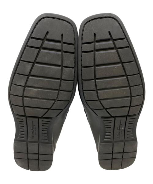 Salvatore Ferragamo（サルヴァトーレ フェラガモ）Salvatore Ferragamo (サルヴァトーレ フェラガモ) ビットローファー ブラック サイズ:EE 91/2の古着・服飾アイテム