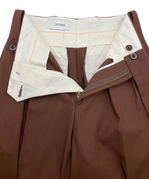 Tangent（タンジェント）Tangent (タンジェント) パンツ ブラウン サイズ:SIZE38の古着・服飾アイテム