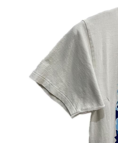 A BATHING APE（アベイシングエイプ）A BATHING APE (アベイシングエイプ) エイプヘッド 半袖カットソー ホワイト サイズ:Mの古着・服飾アイテム