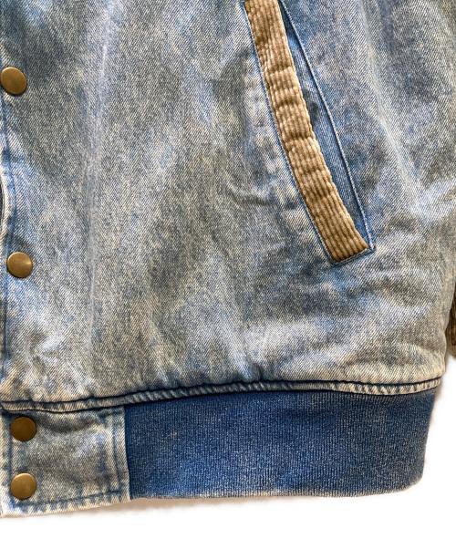 Billabong（ビラボン）Billabong (ビラボン) スタジャン インディゴ×カーキ サイズ:Mの古着・服飾アイテム