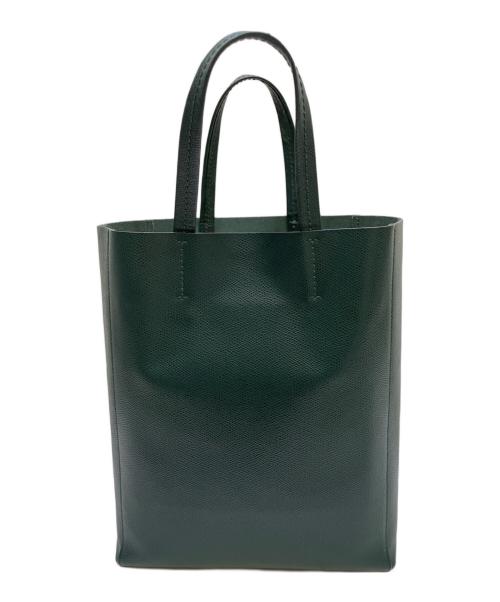 CELINE（セリーヌ）CELINE (セリーヌ) バーティカルカバスモール ダークグリーンの古着・服飾アイテム
