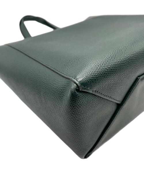 CELINE（セリーヌ）CELINE (セリーヌ) バーティカルカバスモール ダークグリーンの古着・服飾アイテム