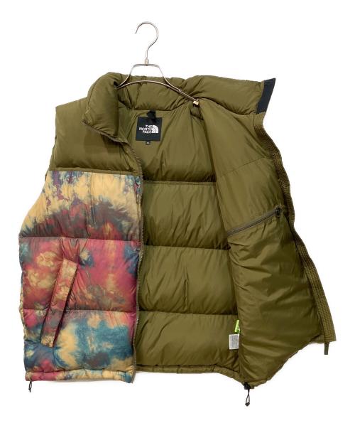 THE NORTH FACE（ザ ノース フェイス）THE NORTH FACE (ザ ノース フェイス) ノベルティヌプシベスト アイスダイアンテロープタン サイズ:SIZE XLの古着・服飾アイテム