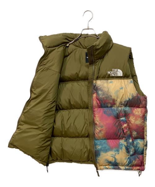 THE NORTH FACE（ザ ノース フェイス）THE NORTH FACE (ザ ノース フェイス) ノベルティヌプシベスト アイスダイアンテロープタン サイズ:SIZE XLの古着・服飾アイテム