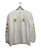 SUPREMEシュプリーム）の古着「SpongeBob Castelli Racing」｜ホワイト