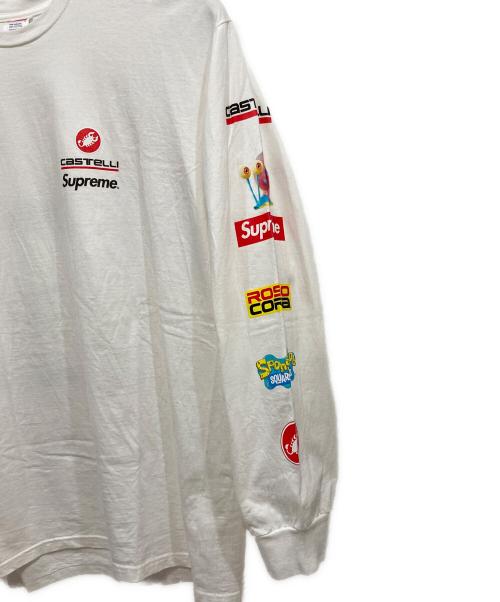 SUPREME（シュプリーム）Supreme (シュプリーム) SpongeBob Castelli Racing ホワイト サイズ:XLの古着・服飾アイテム