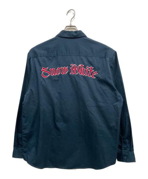 SUPREME（シュプリーム）SUPREME (シュプリーム) Snow White Work Shirt グリーン サイズ:Lの古着・服飾アイテム