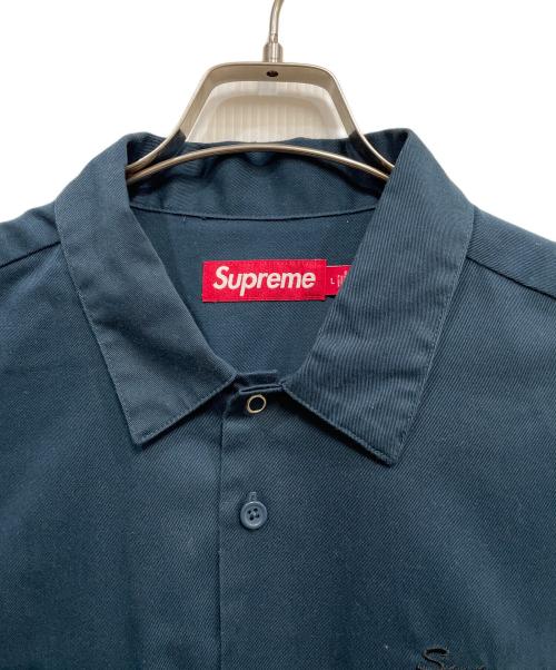 SUPREME（シュプリーム）SUPREME (シュプリーム) Snow White Work Shirt グリーン サイズ:Lの古着・服飾アイテム