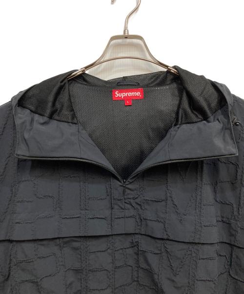 SUPREME（シュプリーム）Supreme (シュプリーム) 23SS Repeat Stitch Anorak ブラック サイズ:Lの古着・服飾アイテム