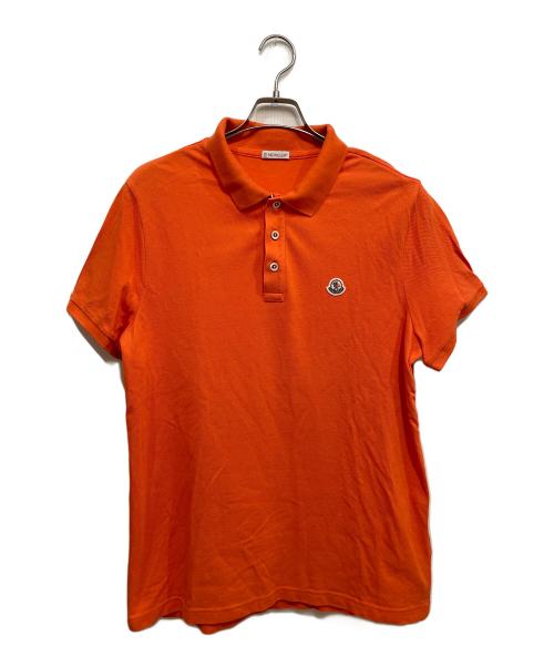 MONCLER（モンクレール）MONCLER (モンクレール) ポロシャツ オレンジ サイズ:XLの古着・服飾アイテム