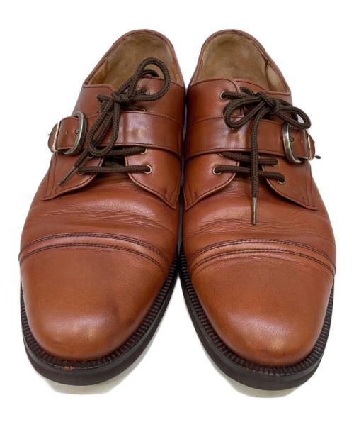 Salvatore Ferragamo（サルヴァトーレ フェラガモ）Salvatore Ferragamo (サルヴァトーレ フェラガモ) レースアップシューズ ブラウン サイズ:7.5の古着・服飾アイテム