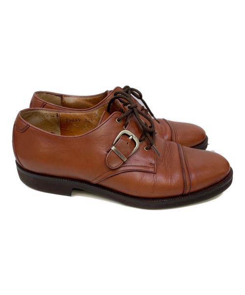 Salvatore Ferragamo（サルヴァトーレ フェラガモ）Salvatore Ferragamo (サルヴァトーレ フェラガモ) レースアップシューズ ブラウン サイズ:7.5の古着・服飾アイテム