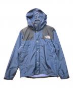 THE NORTH FACEザ ノース フェイス）の古着「マウンテンレインテックスジャケット」｜ネイビー×ブラック