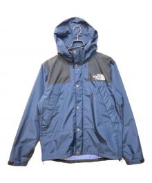 THE NORTH FACE（ザ ノース フェイス）の古着「マウンテンレインテックスジャケット」｜ネイビー×ブラック