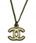 CHANEL (シャネル) ネックレス ゴールド×サーモンピンク：50000円